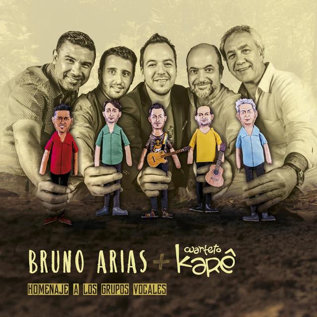 Album cover art for Homenaje a los grupos vocales