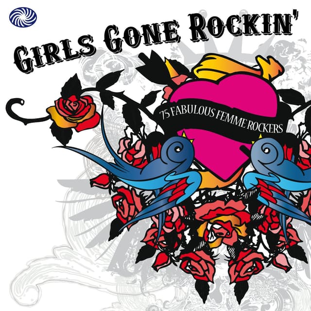 Album cover art for Girls Gone Rockin'
