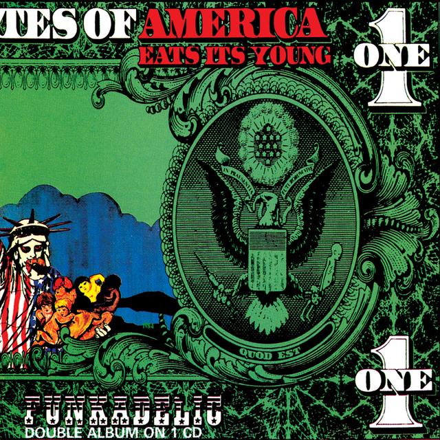 Album cover art for America Eats Its Young