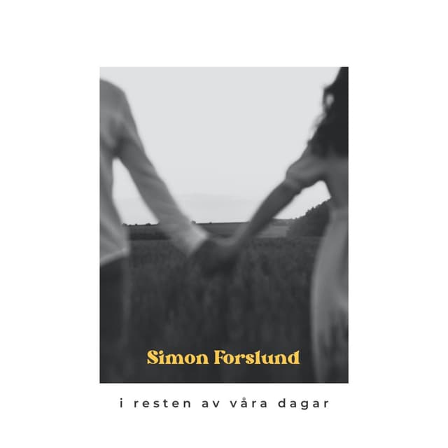 Album cover art for i resten av våra dagar