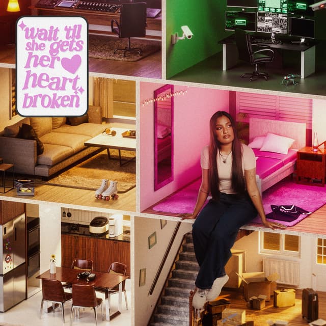 Album cover art for wait 'til she gets her heart broken