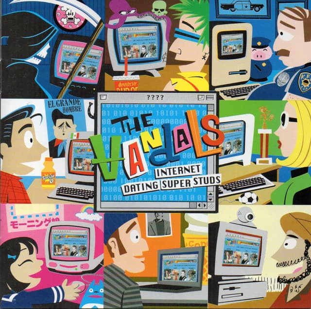 Album cover art for Internet Dating Super Studs