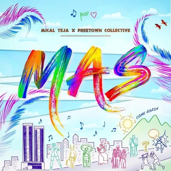 Album cover art for Mas