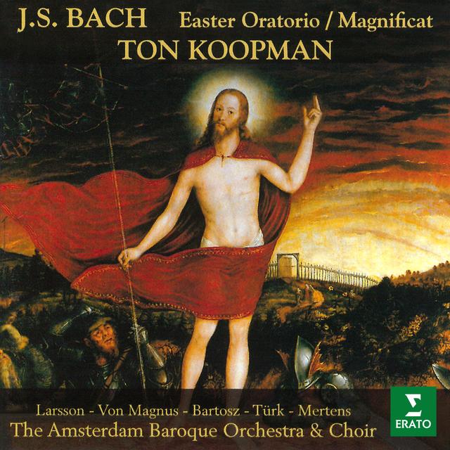 Album cover art for Bach: Easter Oratorio, BWV 249 & Magnificat, BWV 243