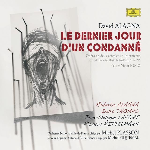Album cover art for David Alagna : Le Dernier Jour d'Un Condamné