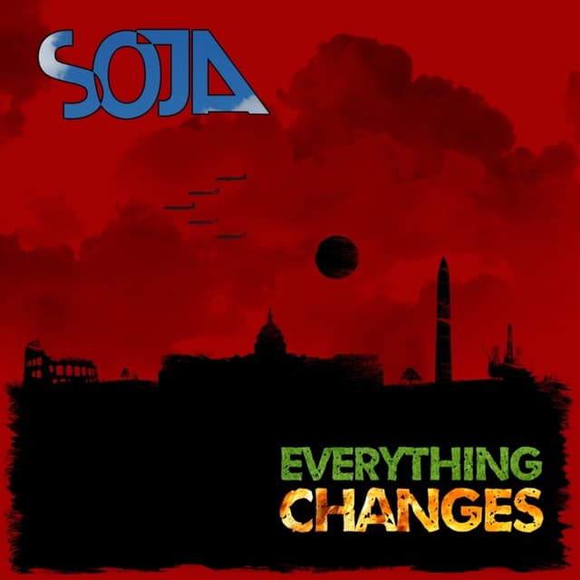 Album cover art for Everything Changes
