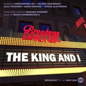 Album cover art for The King And I