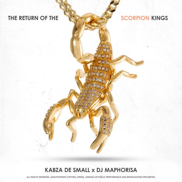 Album cover art for The Return of the Scorpion Kings