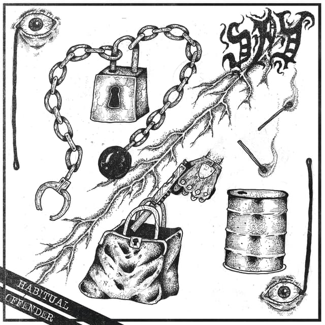 Album cover art for Habitual Offender