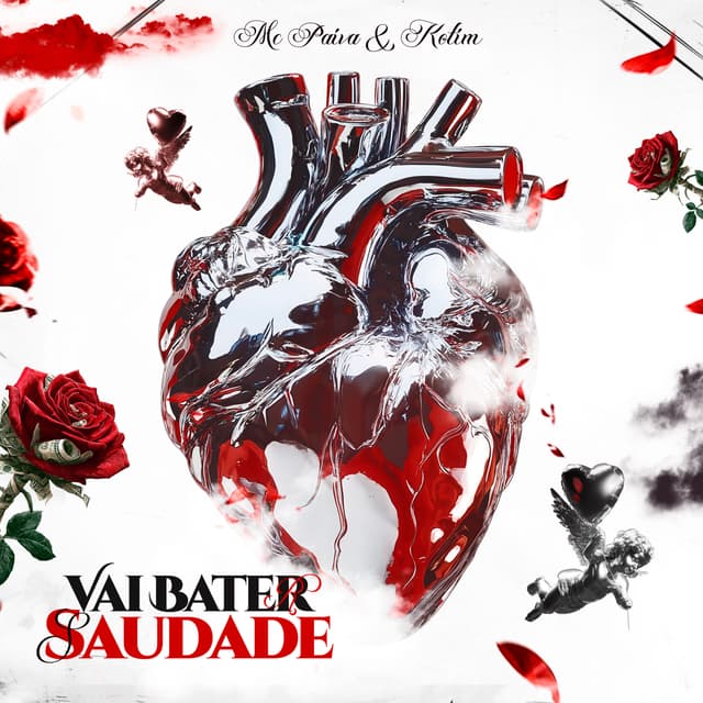 Album cover art for Vai Bater Saudade