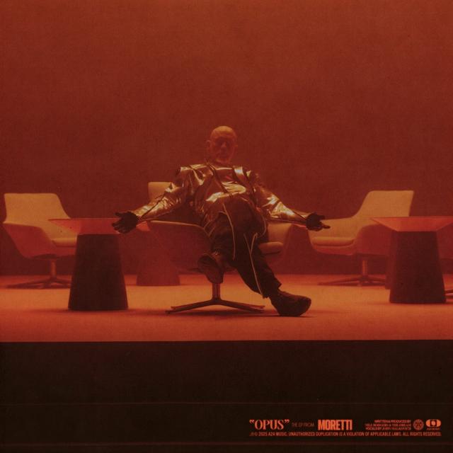 Album cover art for OPUS: The Moretti EP