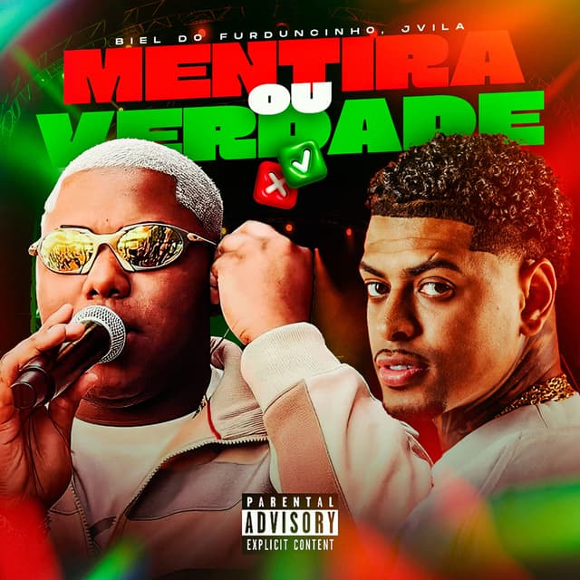 Album cover art for Mentira ou Verdade