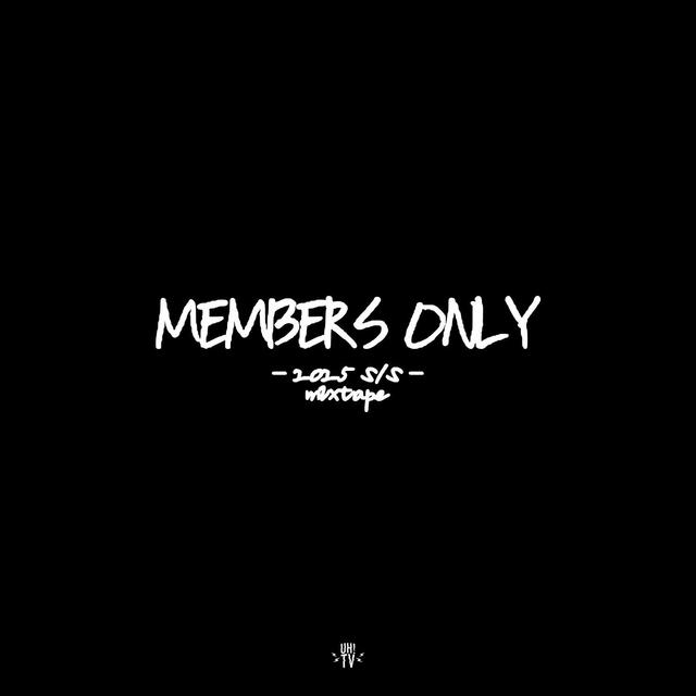Album cover art for MEMBERS ONLY-2025 S/S-