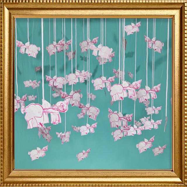 Album cover art for Pigs In The Sky