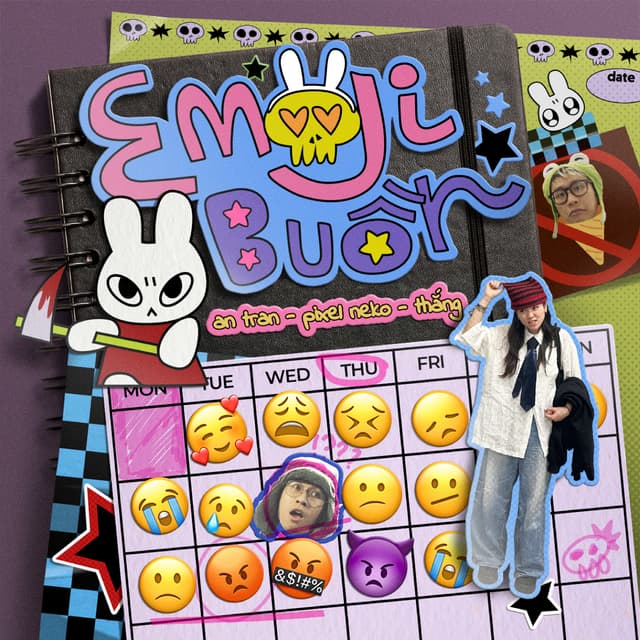 Album cover art for EMOJI BUỒN