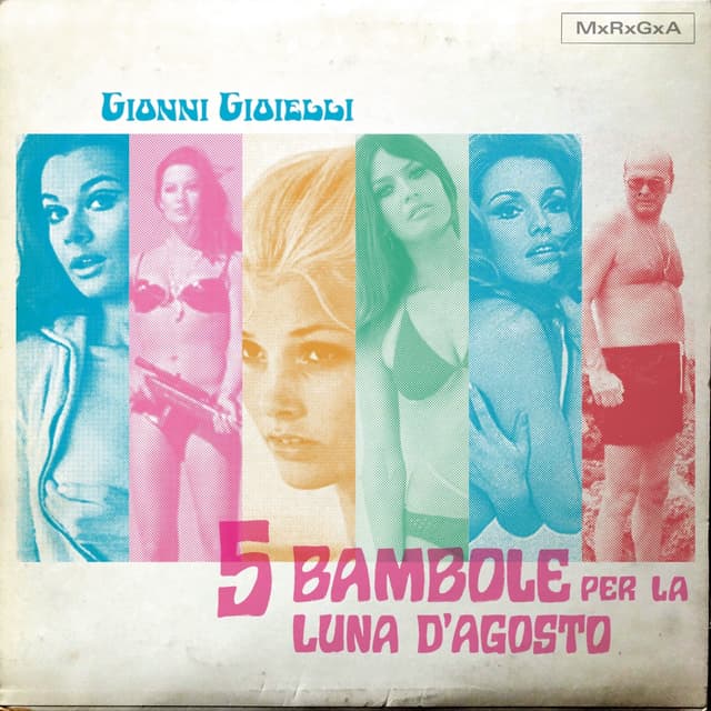 Album cover art for 5 bambole per la luna d'agosto
