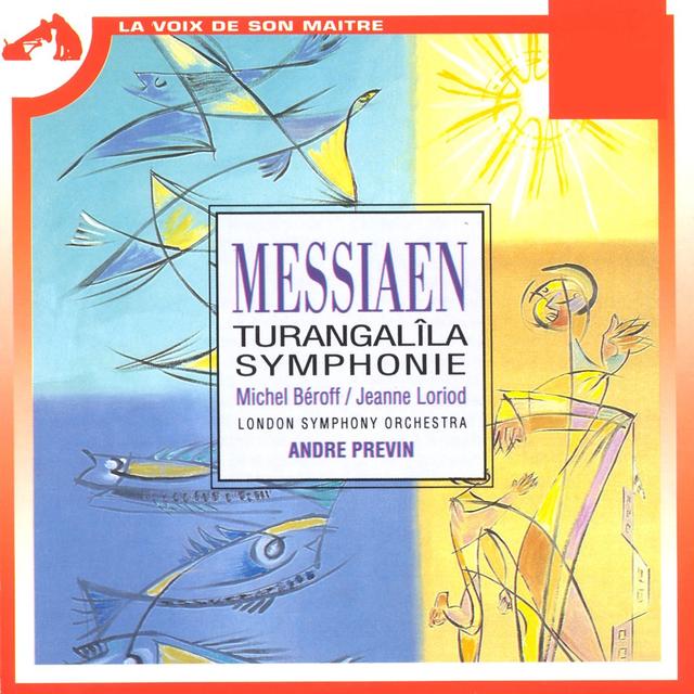 Album cover art for Messiaen - Turangalîla-Symphonie