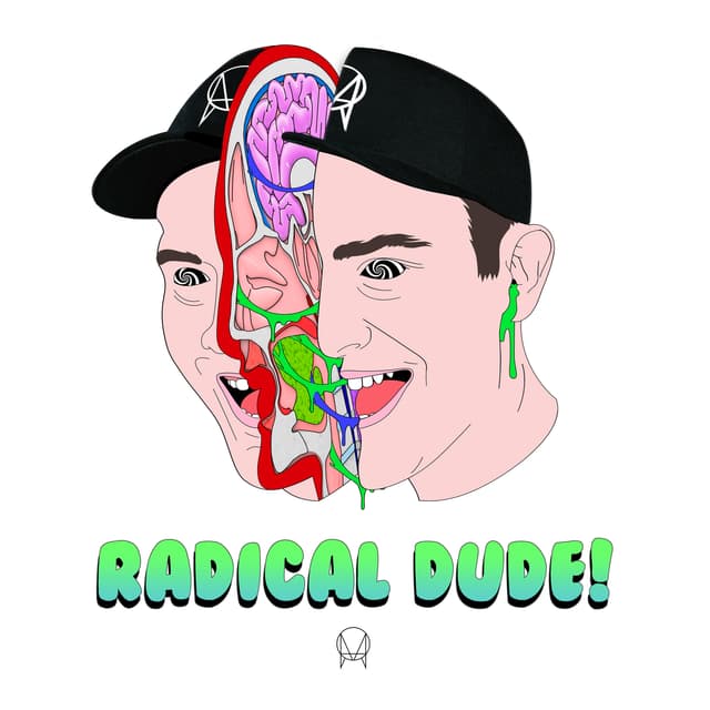 Album cover art for Radical Dude!