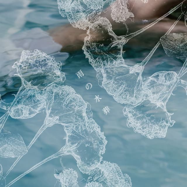 Album cover art for 雨の水葬