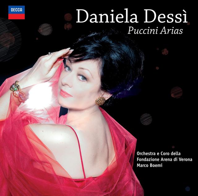 Album cover art for Puccini Arias