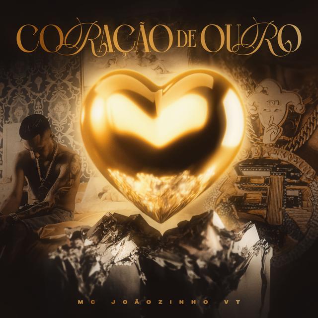 Album cover art for Coração de Ouro