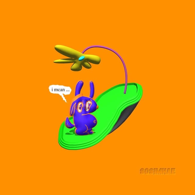 Album cover art for timid