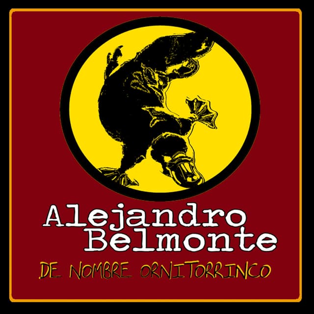 Album cover art for De Nombre Ornitorrinco