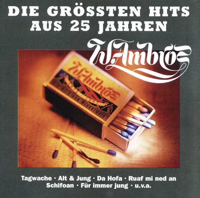 Album cover art for Die Grossten Hits Aus 25 Jahren