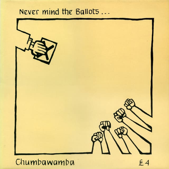 Album cover art for Never Mind the Ballots