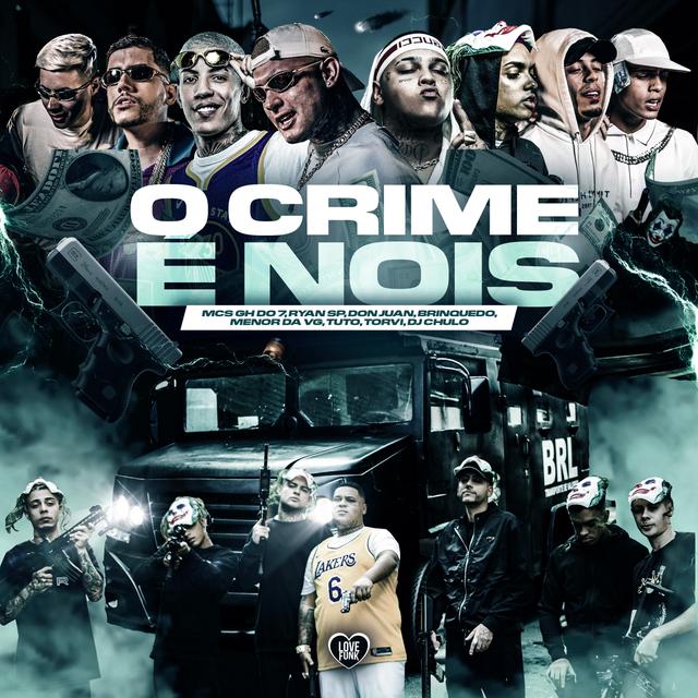 Album cover art for O Crime É Nois