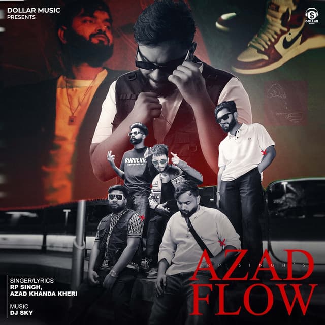 Album cover art for Azad Flow