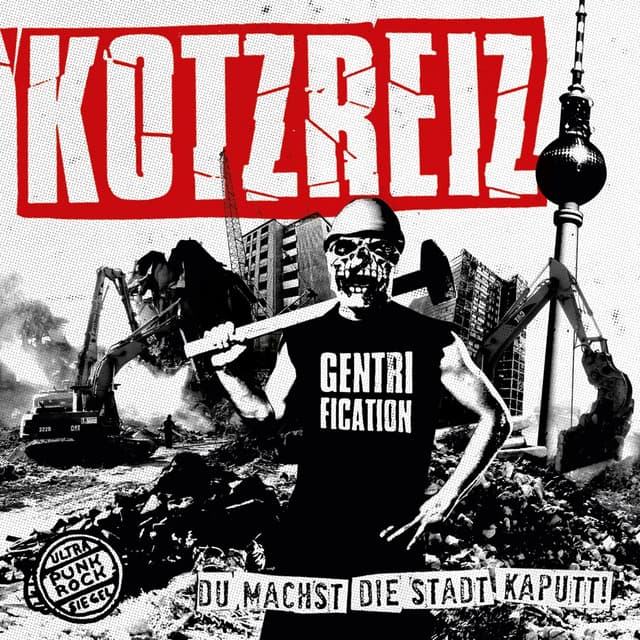 Album cover art for Du machst die Stadt kaputt