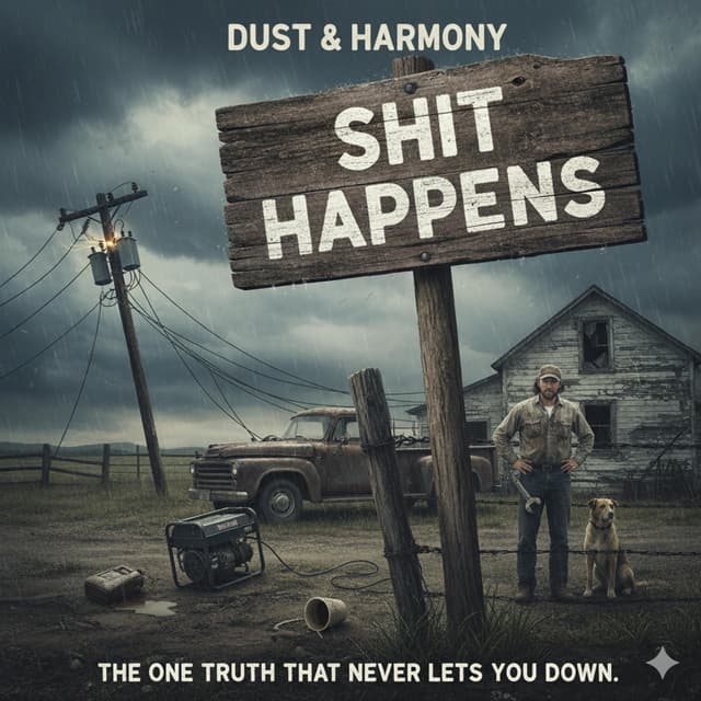 Album cover art for Shit Happens