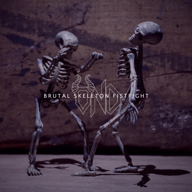 Album cover art for Brutal Skeleton Fistfight