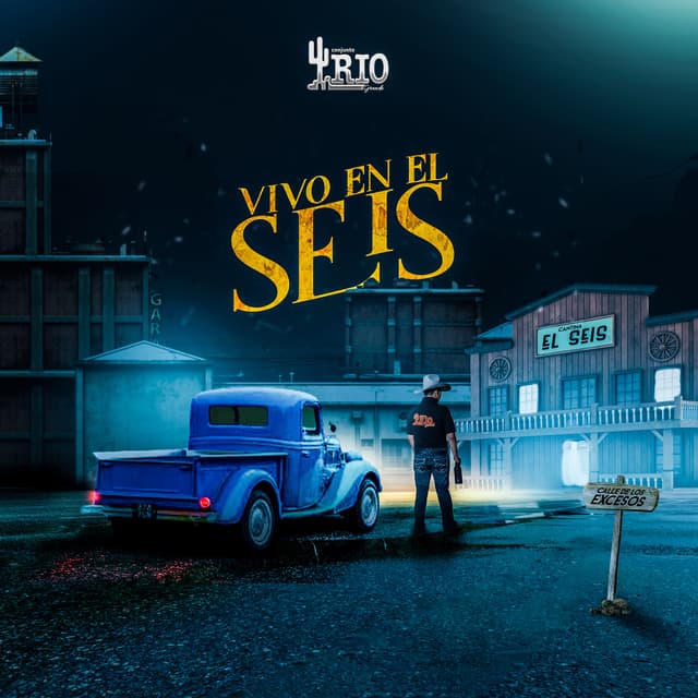 Album cover art for Vivo en el Seis
