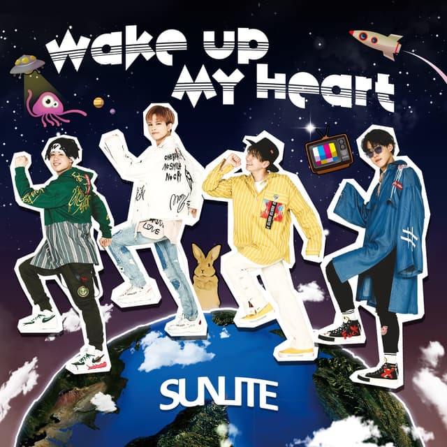 Album cover art for Wake up my heart - Single
