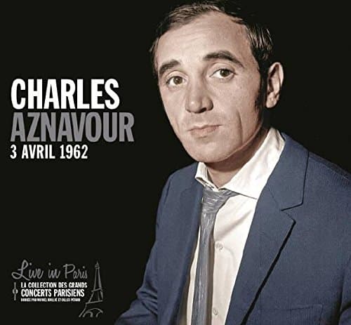 Album cover art for Live in Paris 03 Avril 1962