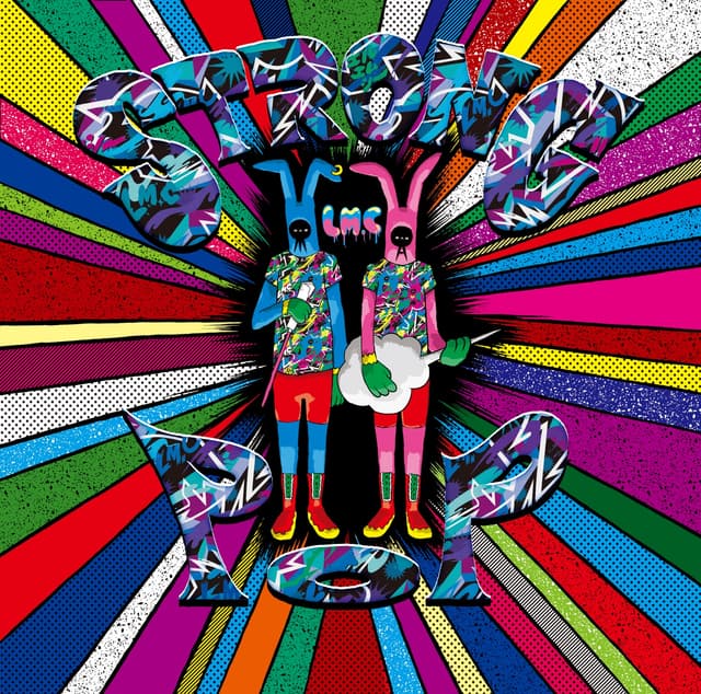Album cover art for STRONG POP