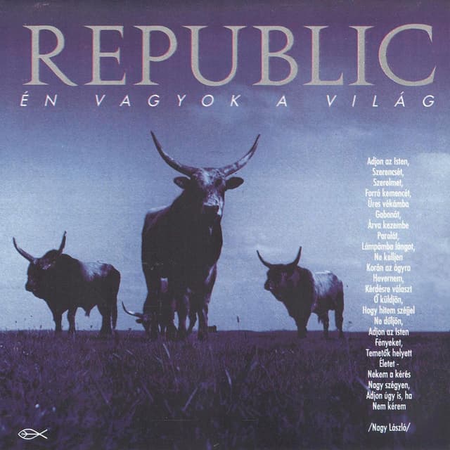 Album cover art for Én Vagyok A Világ