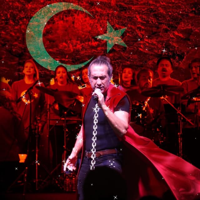 Album cover art for Türk Marşları