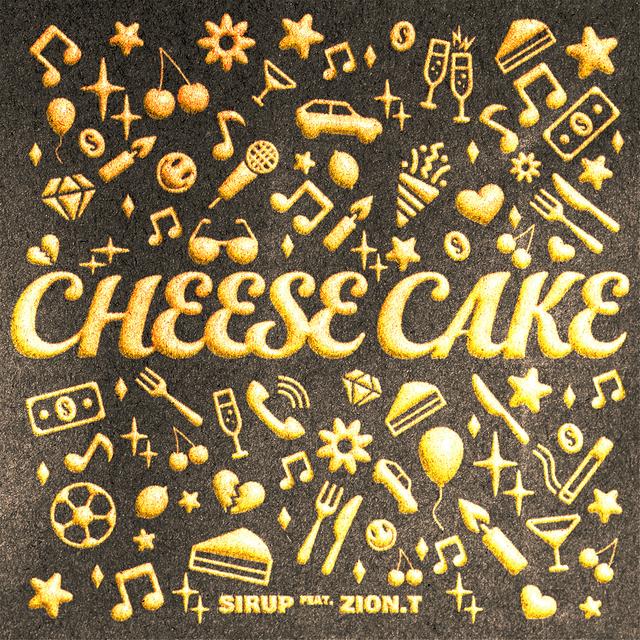 Album cover art for CHEESE CAKE