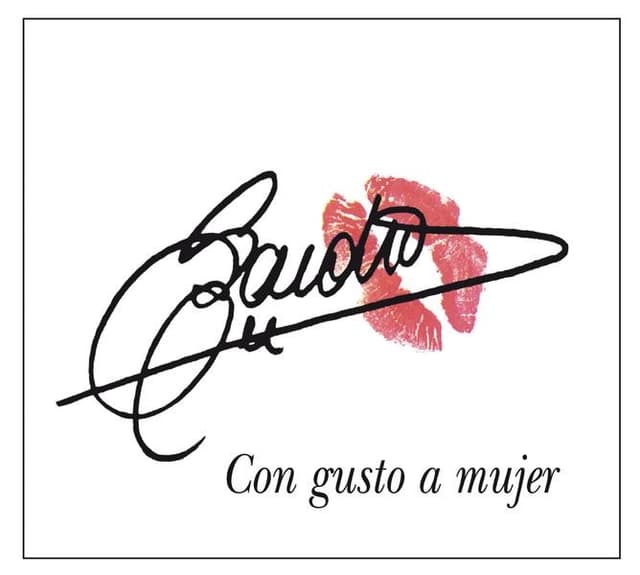 Album cover art for Con Gusto a Mujer