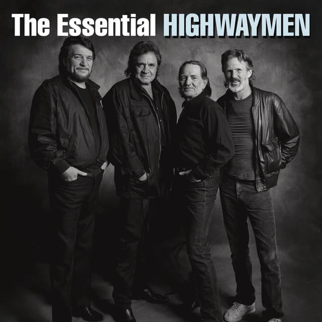 Album cover art for The Essential Highwaymen