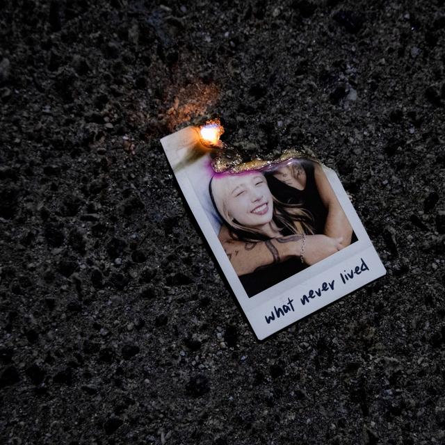 Album cover art for what never lived