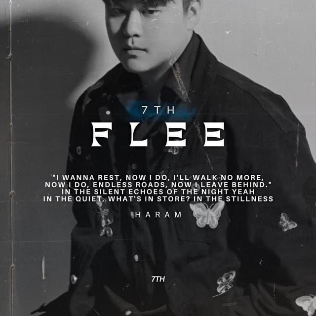 Album cover art for Flee