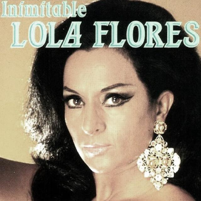 Album cover art for Inimitable Lola Flores