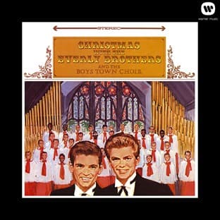 Album cover art for Christmas With The Everly Brothers And The Boystown Choir