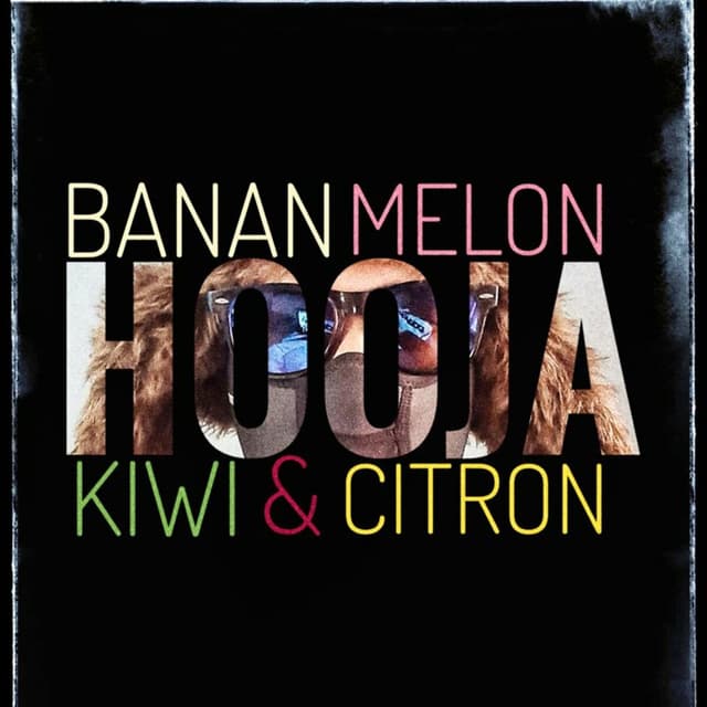 Album cover art for Banan Melon Kiwi & Citron