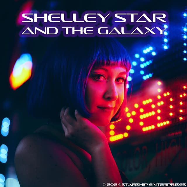 Album cover art for Shelley Star and The Galaxy