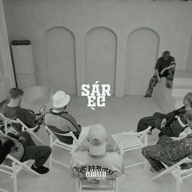 Album cover art for ég a sár alatt